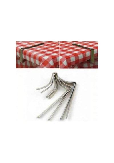 Masa Örtüsü Mandalı Krom 2 Paket 8 Adet
