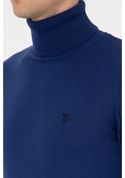 U.s. Polo Assn. Erkek İndigo Kazak /triko 50313640-vr028 Indıgo