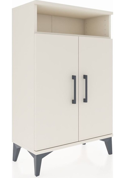 Arges Komodin 3 Raflı 2 Kapaklı 60x30x96 Aytaşı-aytaşı Aytaşı