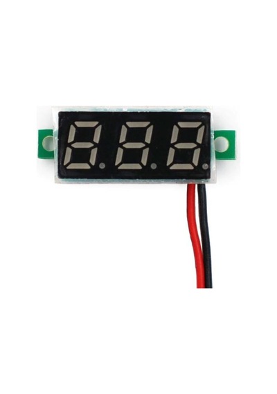 Dijital Voltmetre 0 30vdc 30x12x9