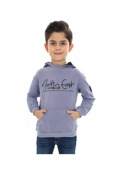 Toontoy Kids Toontoy Erkek Çocuk Relax Fit Kapüşonlu Cepli Hafif Düşük Omuz Baskılı Sweatshirt - 2 İplik Koyu Gri Toontoy Kids Toontoy Erkek Çocuk Relax Fit Kapüşonlu Cepli Hafif Düşük Omuz Baskılı Sweatshirt - 2 İplik Koyu Gri