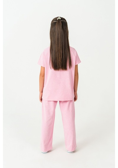 U.s. Polo Assn. Kız Çocuk Pembe Pijama Takım Us2529-c-v2 Pembe