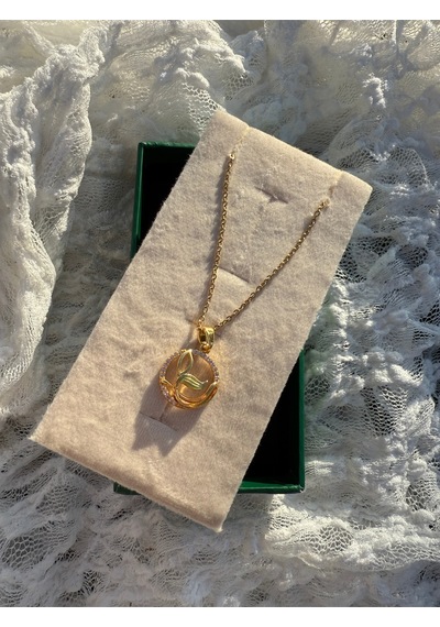 Regina Forest Moon Pendant Altın