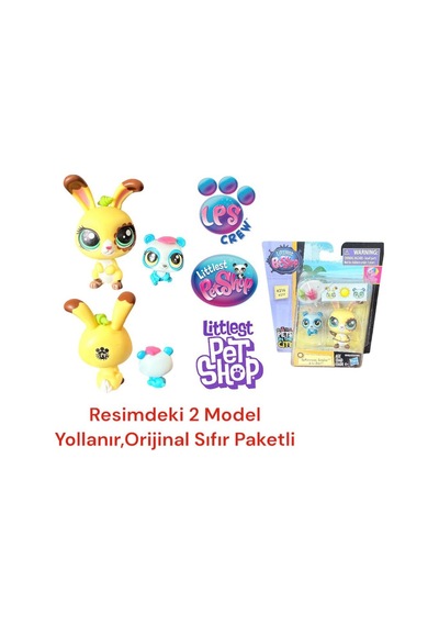 Lps Buttercream Tavşan Ve Yavrusu Panda Zhen Nadir Miniş Oyuncak Minişler