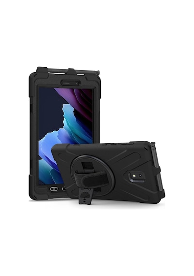 Flzdgnkr Newface Samsung Galaxy T577 Tab Active 3 Kılıf Amazing Tablet Kapak - Siyah