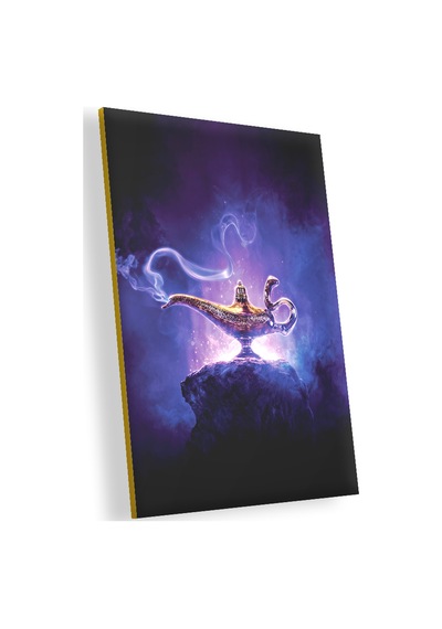 Cakasepetim Aladdin'in Sihirli Lambası Ahşap Mdf Tablo