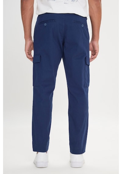 AC&Co / Altınyıldız Classics Erkek Lacı Comfort Fit Rahat Kesim Pamuklu Esnek Yan Cepli Kargo Pantolon Lacivert AC&Co / Altınyıldız Classics Erkek Lacı Comfort Fit Rahat Kesim Pamuklu Esnek Yan Cepli Kargo Pantolon Lacivert