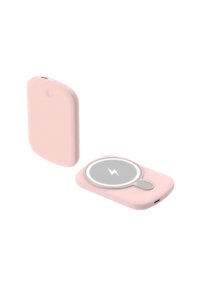 Ixtech Ix-pb033 5.000 Mah 15w Magsafe Powerbank Taşınabilir Şarj Cihazı -pembe Pembe