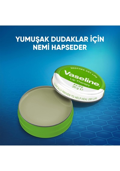 Lip Therapy Yumuşatıcı Dudak Kremi Aloe Vera 20 G