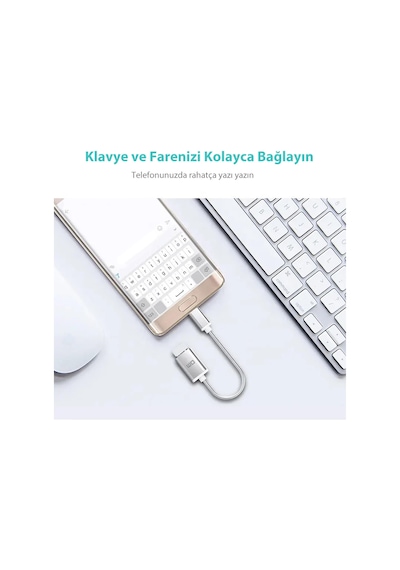 DM Type-C USB Dönüştürücü OTG Kablo