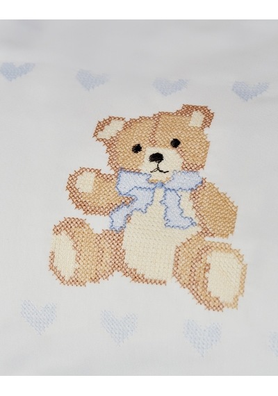 Karaca Home Baby Bear blue Visco Nakışlı Private bebek Seti 2018