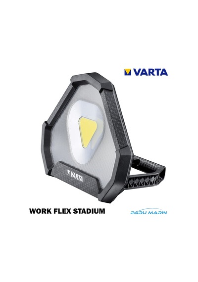 Varta Work Flex Stadium Led Aydınlatma Fener Siyah