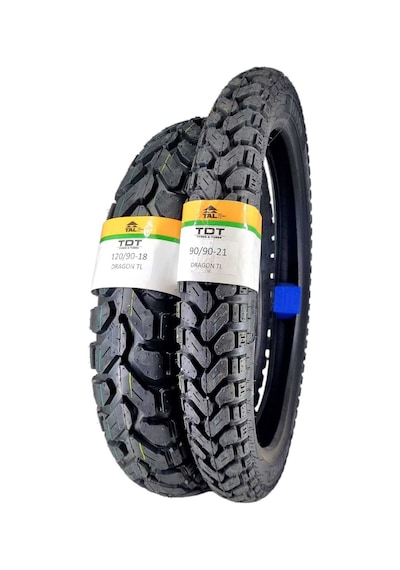 2026 Üretim Ktm 125 Exc Uyumlu 120/90-18 Arka 90/90-21 Ön Dubleks Yarı Yol Yarı Arazi Enduro Lastik Seti