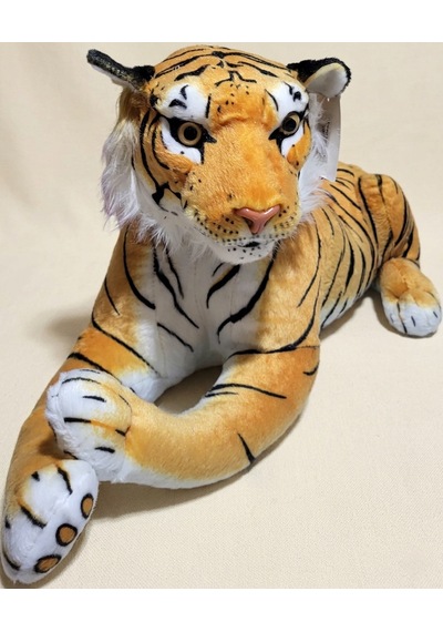 Peluş Kaplan 75 Cm Turuncu