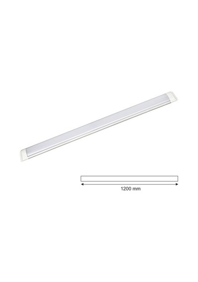 16 Adet 36w Yatay Bant Armatür Beyaz Işık Rengi 120cm Beyaz