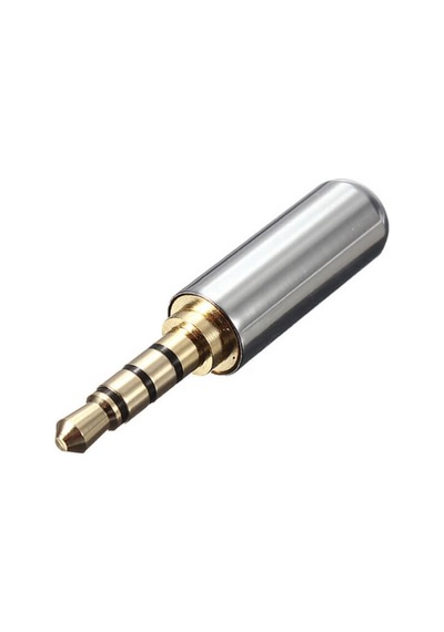 4 Pin Stereo Konnektör - Lehim Tipi - Vidalı Birleşme Gri (540685271)