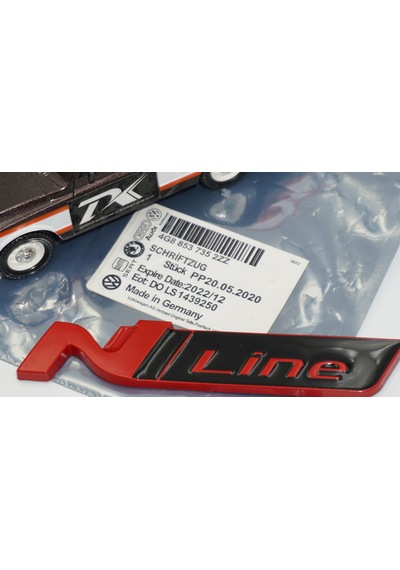 Dk Tuning Hyundai N Line Ön Panjur Kırmızı Metal Logo Amblem Arma Bagaj Arma