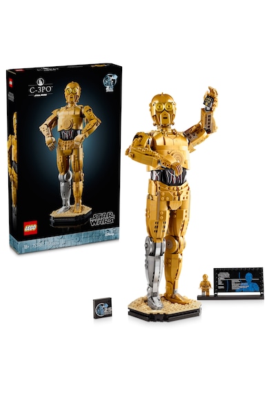 LEGO® Star Wars™ C-3PO™ 75398 - Yetişkinler için İnşa Edilebilen Koleksiyonluk ve Nostaljik Droid Figürü Yapım Seti (1138 Parça)