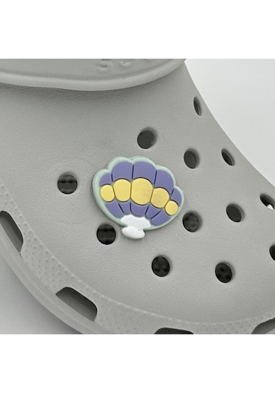 Crocs Terlik Süsü Ve Aksesuarı , Çanta Süsü Jibbitz Deniz Kabuğu Midye 05 Görsel Figür Aksesuar Sarı-mint-lila Crocs Terlik Süsü Ve Aksesuarı , Çanta Süsü Jibbitz Deniz Kabuğu Midye 05 Görsel Figür Aksesuar Sarı-mint-lila