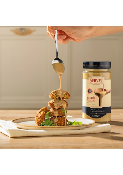 Servet Tek Kavrulmuş Taze Servet Tahini - 500g