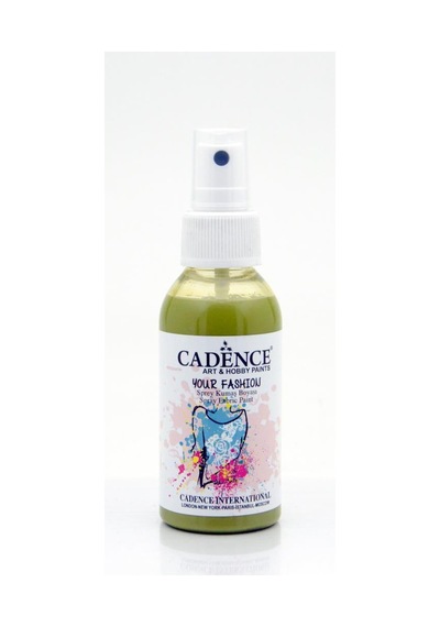 Cadence Your Fashion Sprey Kumaş Boyası - Kivi Yeşili