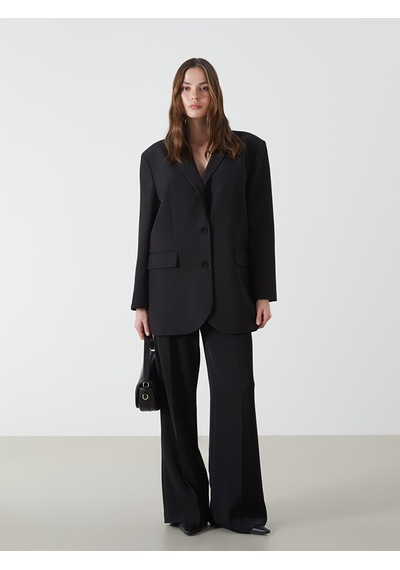 Lcw Vision Siyah Kadın Blazer Ceket