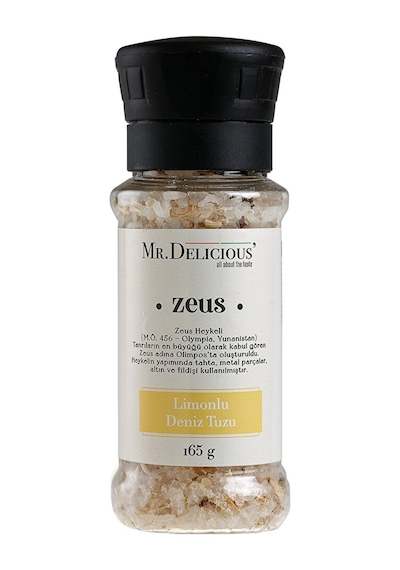 Limonlu Deniz Tuzu Zeus 165g