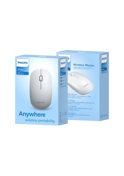 Philips SPK7315 Kablosuz 1200DPI 3 Tuşlu Optik Mouse