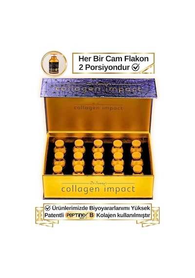 Dr. Sammy's Collagen Impact Plus Hidrolize Sığır Kolajeni 30 Shot