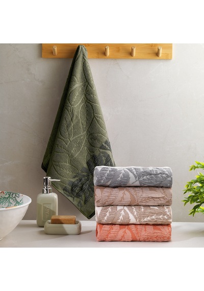 Schafer Home Adore Jakarlı Havlu 70x140 Cm 1 Parça-yeşil