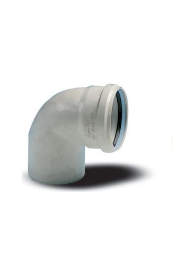 Mey İthalat Ege Yıldız 125x90 Pvc Kapalı Dirsek 3,2 Mm -
