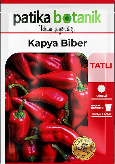 150 Adet Yerli Ata Kapya Biber Tohumu