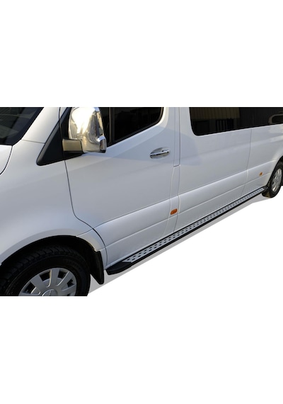 Omsa Mercedes Sprinter W907 Dot Line Yan Basamak Kayarlı Orta Şase 3 Parça 2018 Ve Sonrası