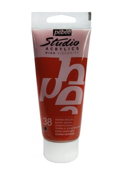 Pebeo Studio Akrilik Boya 100 Ml. 38 Burnt Sienna