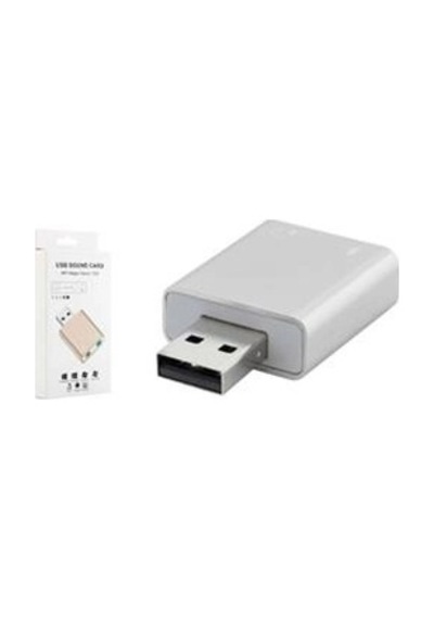 Hadron Hdx5272 Usb Harici Ses Kartı 7.1 Gümüş Kdo