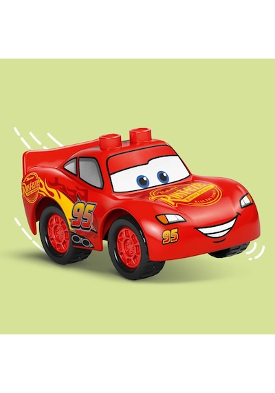 LEGO® DUPLO® │ Disney ve Pixar Arabalar McQueen’in Doc’un Garajını Ziyareti 10456 - 2 Yaş ve Üzeri Çocuklar için Oyuncak Yapım Seti (35P)