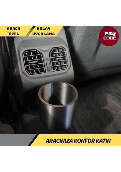Renault Boreal Bardaklık Tekli Youclip