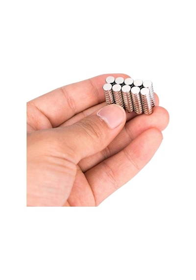 Dünya Magnet 20 Adet - Yuvarlak Neodyum Mıknatıs, 5x2 Mm, Güçlü Magnet, N35 Kalite