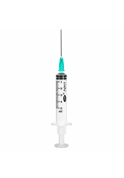Set İnject 5 Ml 3 Parça Yeşil Uçlu Enjektör 500 Adet