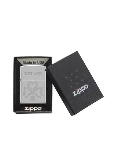 Zippo Ireland Shamrock Dizayn Çakmak