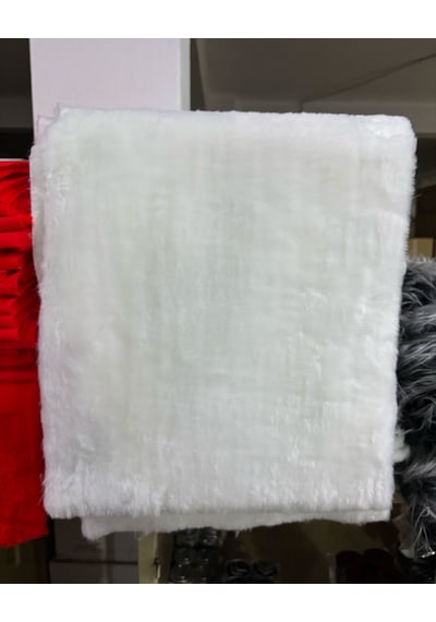 Kısa Tüylü Torpido Koruma Örtüsü, Güneşten Korur, Çatlak Önleyici Örtü Beyaz