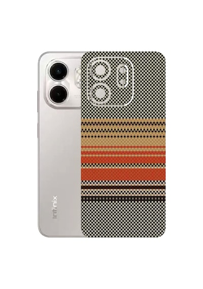 Kapps Infinix Smart 9 İle Uyumlu Rainbow Serisi Premium Arka Kapak Kaplama Kenarlar Yoktur 36859311