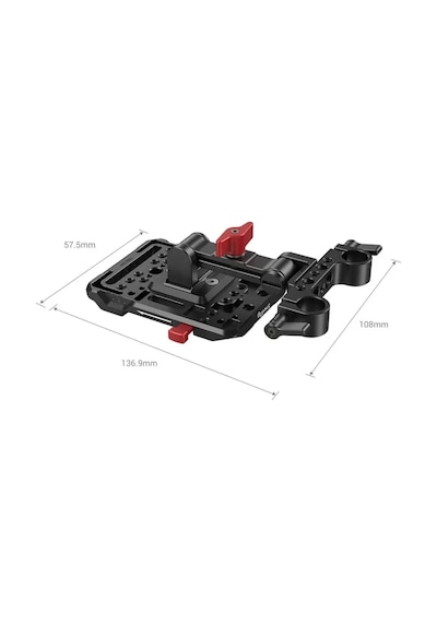 Smallrig 2991 V Montajlı Ayarlanabilir Kollu Pil Plakası