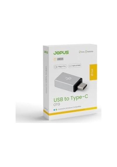 Jopus Universal Type C Mix Mini Usb Otg Jo-ıp04-gümüş