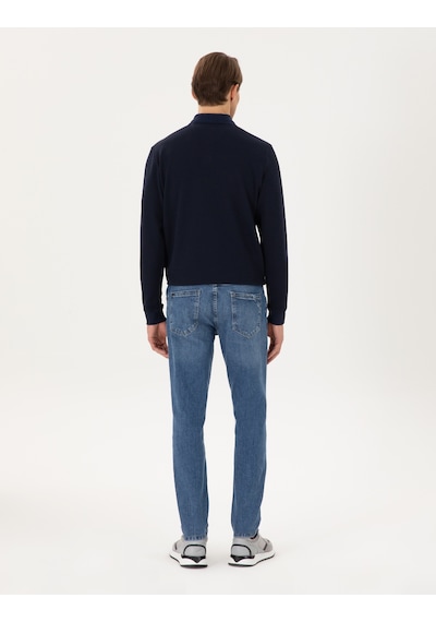 Pierre Cardin Erkek Mavi Jean Pantolon 50296137-vr036 Mavi