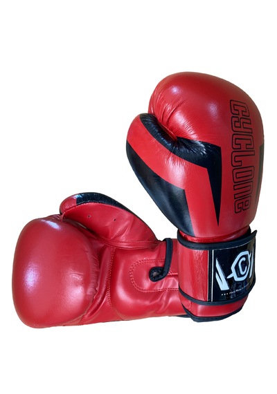 Cyclone Clash Orijinal Deri Boks Ve Kick Boks Eldiveni Kırmızı
