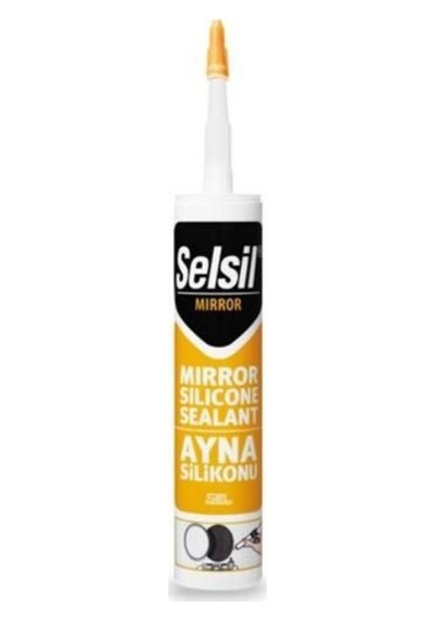 Selsil Ayna Silikonu Clear Şeffaf Şeffaf
