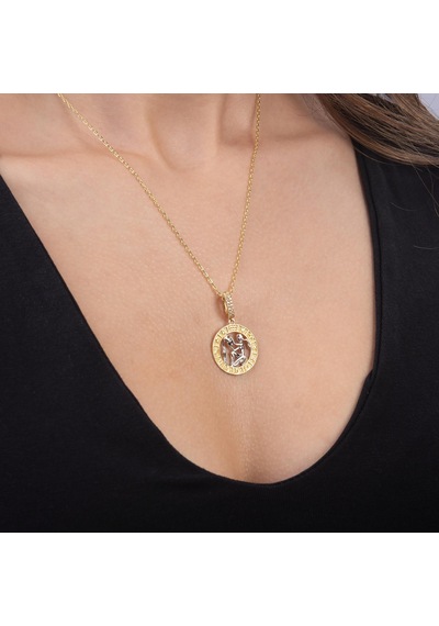 Kova Burç Altın Charm 2,83 Gr-6484