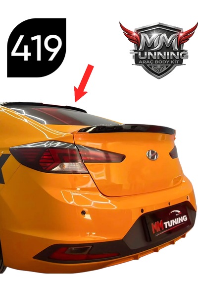 Mmtunning Hyundai Elantra Cam Üstü Spoiler