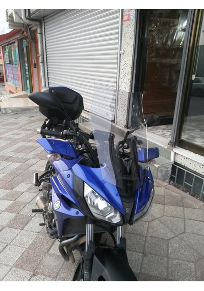2016-19 Yamaha Mt07 Tracer Uzun Ön Cam Açık Füme Zeus 4mm 54cm Mt 07